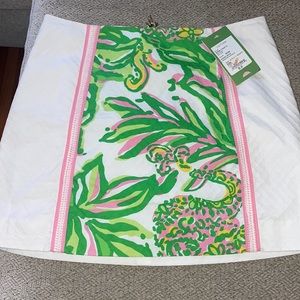 Lilly Pulitzer Seeing Pink Elephants Skirt